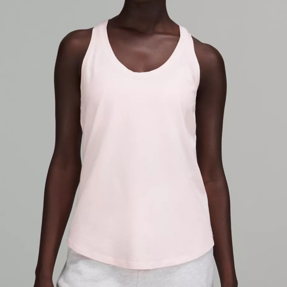 Lululemon Athletica Light Pink love Tank Top